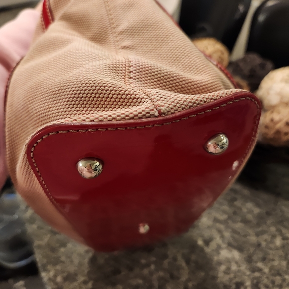 Tod's Canvas and Patent Leather Bag - Picture 8 of 15